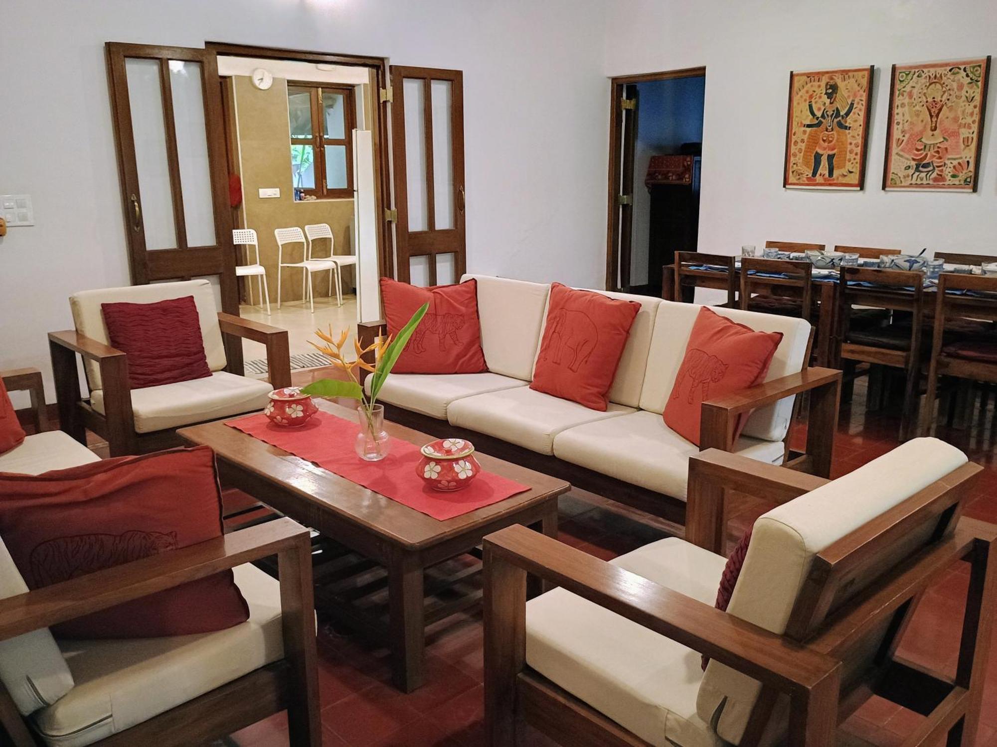 Banyan House - Luxurious 4 Bedroom Villa On One Acre, Near The Beach Nagaon  Exterior foto